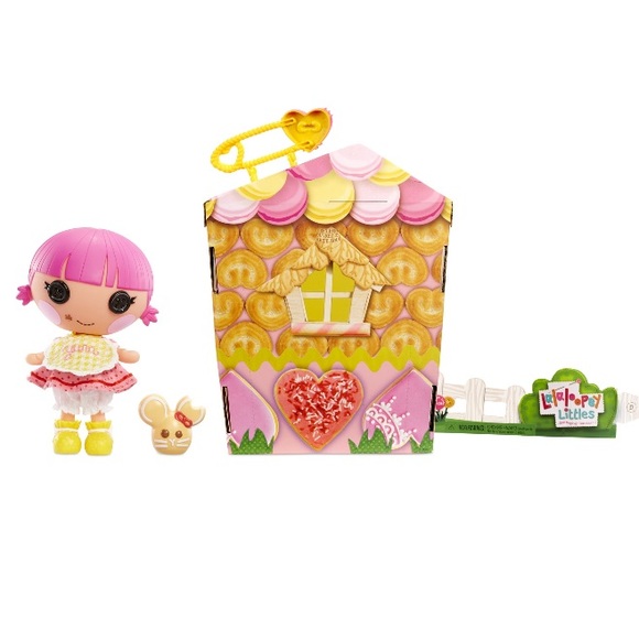 Lalaloopsy Littles Doll Sprinkle Spice Cookie with Pet Cookie Mouse Playset - Picture 8 of 10